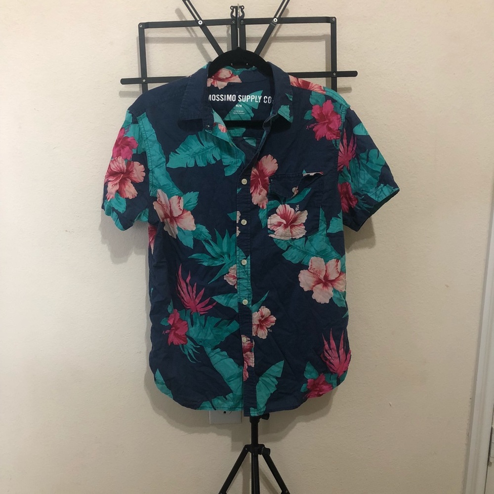 Mossimo SupplyCo Hawaiian Button Down |5|